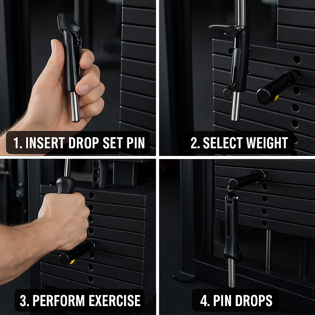 Drop-Set Pin